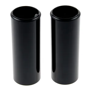 Cult-Werk, kit de cubiertas superiores de horquilla de 2 piezas. Negro brillante