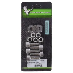 Kit de montaje del piñón trasero, Allen acero inoxidable <span style="color: red;font-size: 0,5em">- PEDIDO ESPECIAL -</span>