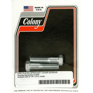 Colony, kit de montaje de tapa de piñón. Zinc