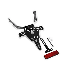 Soporte de matrícula Zieger Pro negro <span style="color: red;font-size: 0,5em">- PEDIDO ESPECIAL -</span>