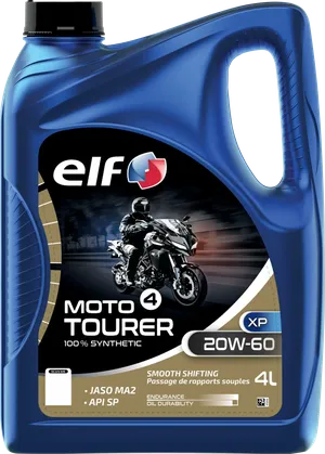 Botella de aceite sintético Tourer XP 20W-60 para motocicletas