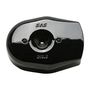 Kit de filtro de aire S&S, Stealth Tribute. Negro