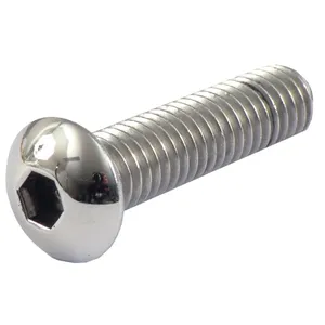 Perno de cabeza cilíndrica pul. ac 6/32 x 3/4