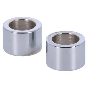 Paughco, separador de eje cromado de 1"