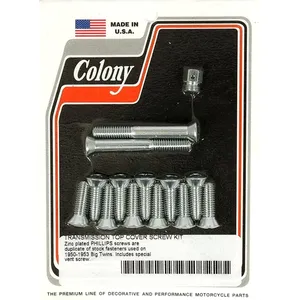 Colony, kit de tornillos para tapa superior de transmisión