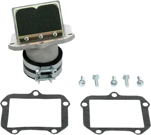 Conjunto de caja de láminas Rad Valve - Válvula de escape fibra de carbono