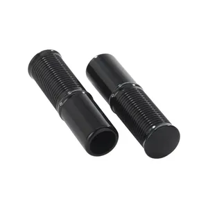 Kustom Tech, juego de empuñaduras de manubrio FL. Acelerador interno, negro