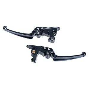 Müller, juego de palancas ajustables Gen1 Softail. Negro