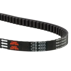 Correa de transmisión Premium negra para motocicleta