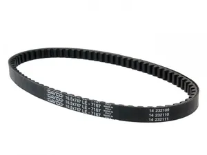 Correa de transmisión negra para motocicleta Harley-Davidson