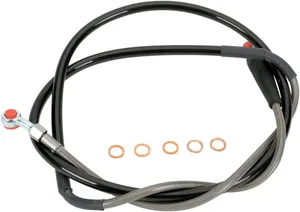 Línea de freno trenzada de acero inoxidable - delantera YAMAHA