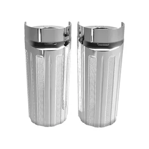 Arlen Ness, fundas de horquilla 10-Gauge +2". Cromado <span style="color: red;font-size: 0,5em">- PEDIDO ESPECIAL -</span>