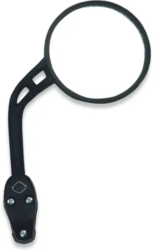 Espejo retrovisor para manillar de motocicleta color negro