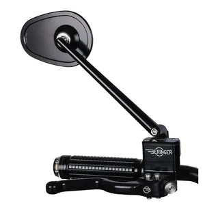 Espejo Motogadget mo.view Club XL sin cristal negro