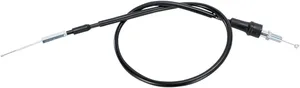 Cable de acelerador negro con funda de vinilo