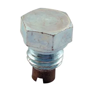 Tapón de drenaje de aceite, 1/2-13. cabeza hexagonal. magnético