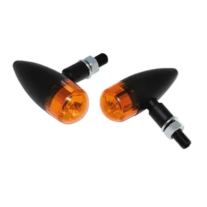 Juego de intermitentes Midi bala. Negro