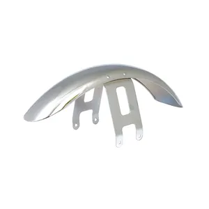 Guardabarros delantero estrecho custom 49-84 FL. Cromado