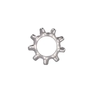 Arandela de seguridad ext. de acero inoxidable, 7/16 pulgada - pack de 25