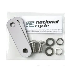 Kit de montaje para barras de confort NC Paladin® 76mm plateado