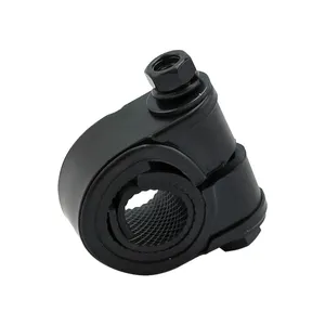 Soporte de montaje universal para manillar. Negro