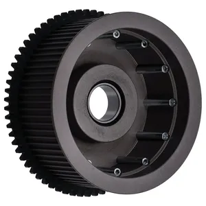 BDL, cesta de polea de embrague de 3", 72T Arranque eléctrico.