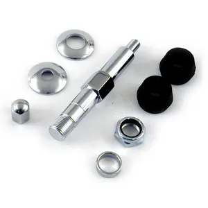 Kit de pernos de amortiguador superior cromado