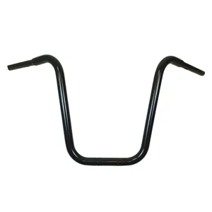 Westland Customs, Apehanger de 1-1/4". Negro. 17" de altura