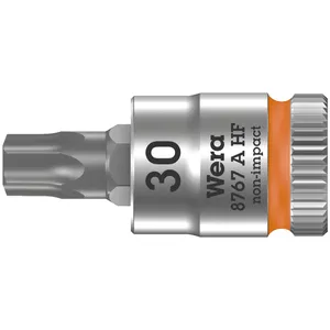 Puntera de vaso Torx® 1/4" Wera Zyklop con función de sujeción