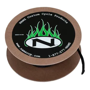 NAMZ, funda flexible trenzada. Negra, 3/8" (9,53 mm) DI