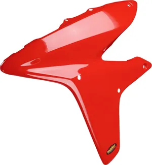 Plástico de radiador de repuesto - Tomas de aire TRX450R rojo