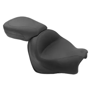 Asiento de turismo vintage 2 plazas Mustang negro mate <span style="color: red;font-size: 0,5em">- PEDIDO ESPECIAL -</span>