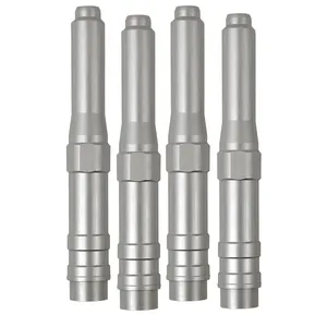 Dippert, juego de cubiertas de varilla de empuje de aluminio 91-03 XL. Plateado