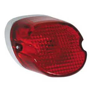 Luz trasera tipo laydown. Lente roja