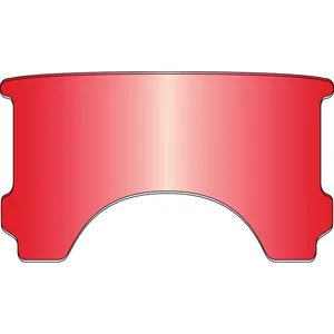 National Cycle, ventanilla inferior ajustable de repuesto (estilo C). Rojo