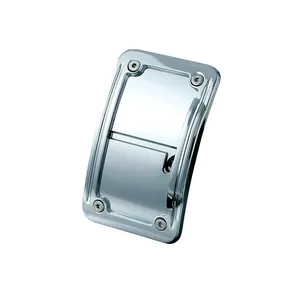 Kuryakyn, Soporte de matrícula curvado, vertical <span style="color: red;font-size: 0,5em">- PEDIDO ESPECIAL -</span>
