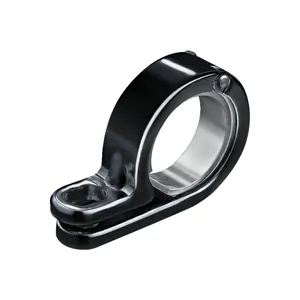 Kuryakyn, Abrazadera P 1-1/8 - 1-1/4". Negro brillante