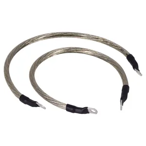 NAMZ, juego de cables de batería. Transparente. 17 pulgadas (43 cm) <span style="color: red;font-size: 0,5em">- PEDIDO ESPECIAL -</span>