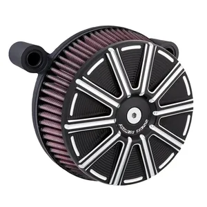 Arlen Ness, filtro de aire Stage 1 Big Sucker. 10-Gauge negro