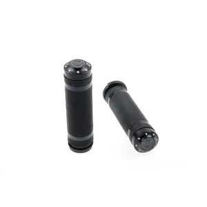 Cult-Werk, empuñaduras de manillar estriadas de 1" / 25.4mm. Negro