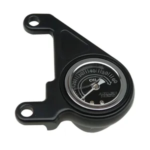 Arlen Ness, kit de manómetro de presión de aceite. Radius, negro <span style="color: red;font-size: 0,5em">- PEDIDO ESPECIAL -</span>