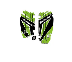 Adhesivos para aletines de radiador - Calcomanía de rejilla KXF