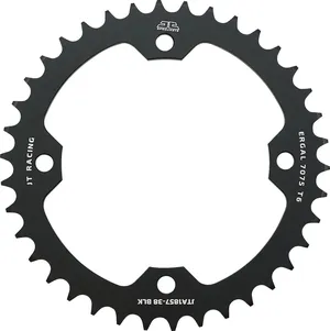 Corona trasera de aluminio RaceLite - Piñón RL 38T YAM negro
