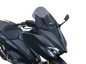 Parabrisas transparente para scooter montado en el manillar
