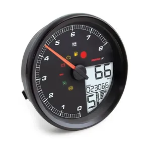 KOSO, velocímetro / tacómetro HD-05. Bisel negro