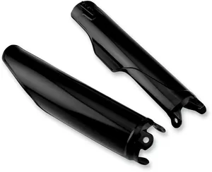 Protectores de horquilla de plástico - barras Honda negro