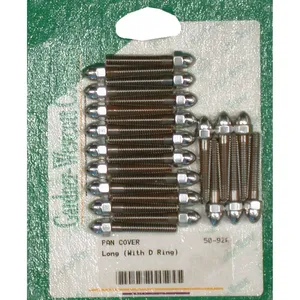 GW, juego de tornillos para tapa de balancines Panhead. Acorn cromados. Largo