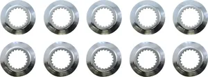 Kit de anilha/anel de retenção de eixo secundário - Anilha de circlip SC 10PK
