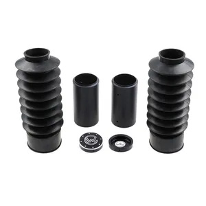Cult-Werk, kit de cubiertas de horquilla de 6 piezas Mediano. Negro brillante