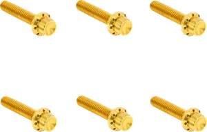 Kit de tornillos de 12 puntos de titanio para tapa lateral de transmisión